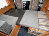 2006 Geist Touring 65 - lounge bed made up