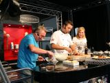 Gino d'campo cookery stage NEC Show