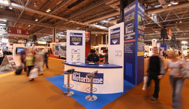 Motorhome and Caravan Show 2011 at the NEC