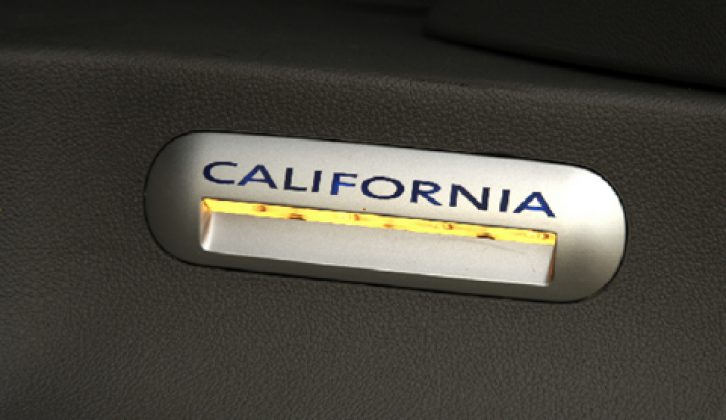 2006 Volkswagen California - Californai logo on light fitting