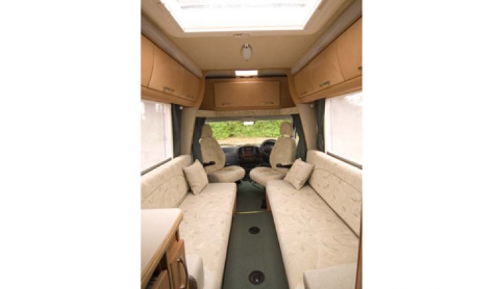 2006 Auto-Sleeper Executive GLS - interior looking from kitchen to cab