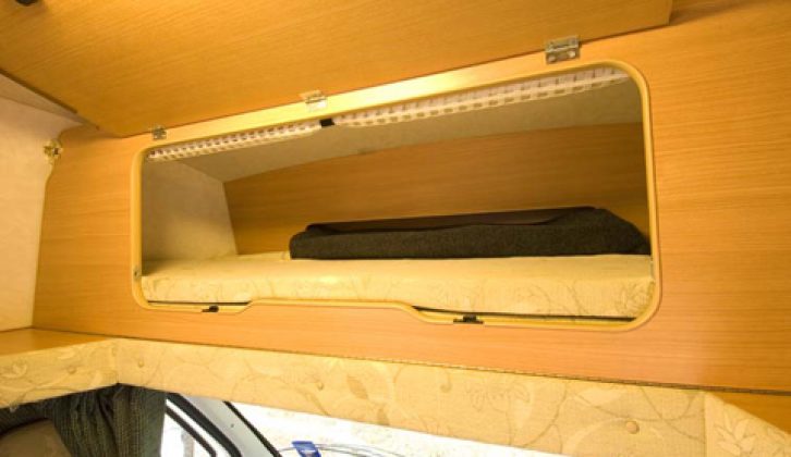2006 Auto-Sleeper Executive GLS - overcab storage area