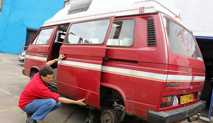 vw t25 campervan