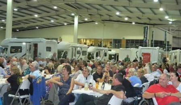 Crowds at Brownhill Auto-Trail 2013 launch