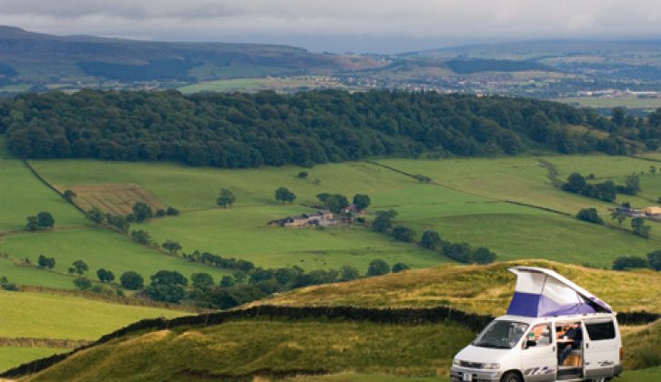 Mazda Bongo at the Ribble Valley