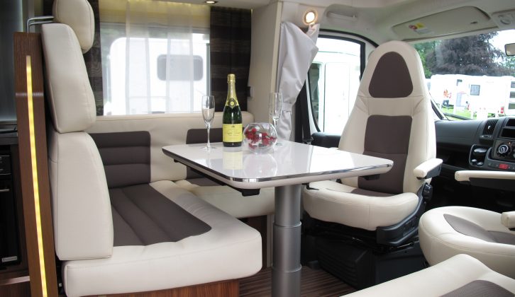 Adria Coral Plus has a choice of furniture and decoration choices.