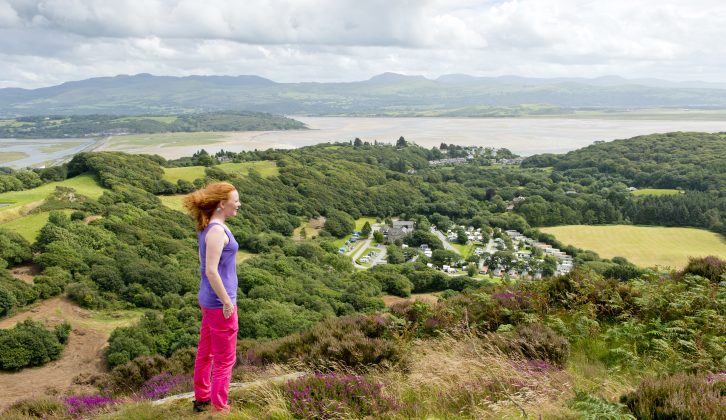 Discover great views of mountains and lakes near Porthmadog on your motorhome tours in North Wales