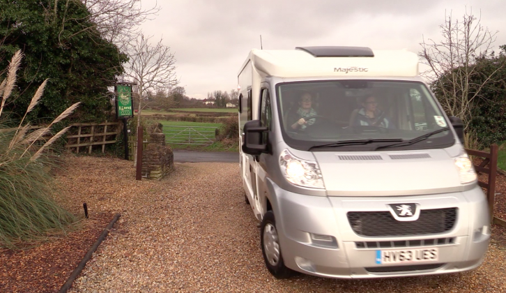 The Motorhome Channel on TV: Majestic motorhome Lizzie Pope and Clare Kelly