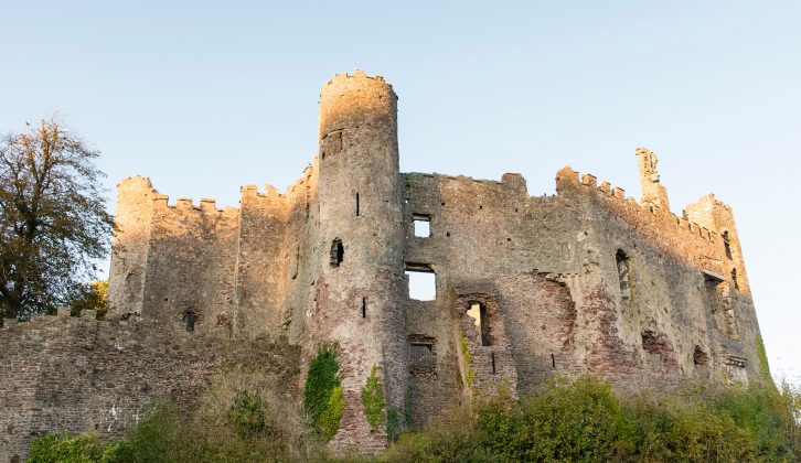 Many people visit Laugharne on their holidays in Wales due to its links with Dylan Thomas, but the castle is rather special, too