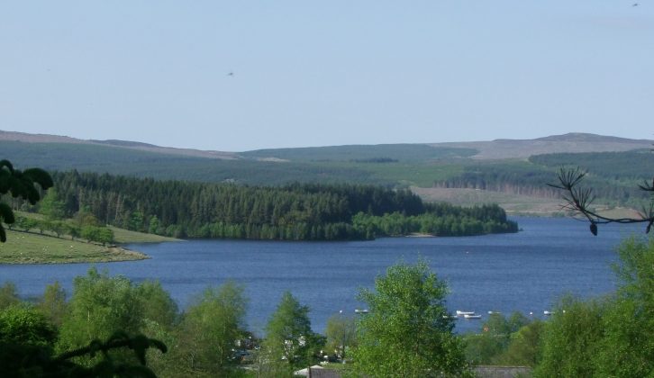 Go stargazing or enjoy time on the water at Kielder Forest Park on your motorhome holidays in North East England
