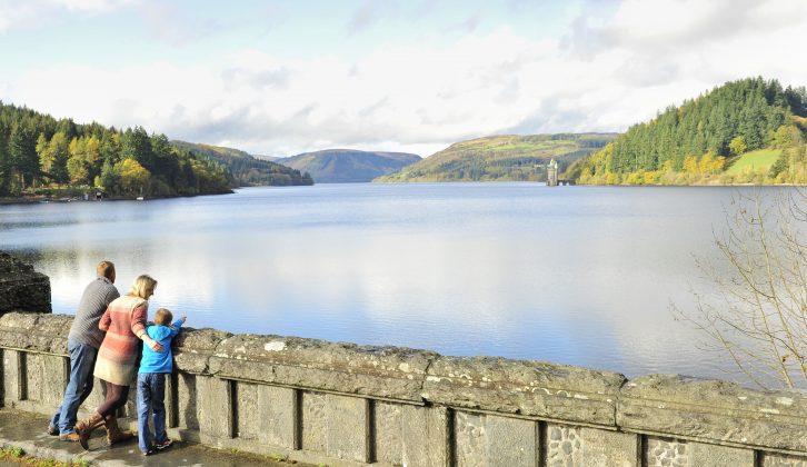 There are many stunning vistas in North Wales, including Lake Vyrnwy, to discover on your next tour