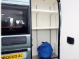Murvi Morocco XL incorporates storage just inside the rear doors of the van