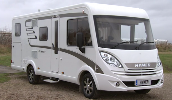 Our Hymer Exsis-i 578 A-class Motorhome review on TV