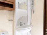 Washroom in the 2014 Auto-Sleepers Broadway EK reviewed by Practical Motorhome