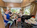 There's room for a party in the Tribute T-720 six-berth motorhome