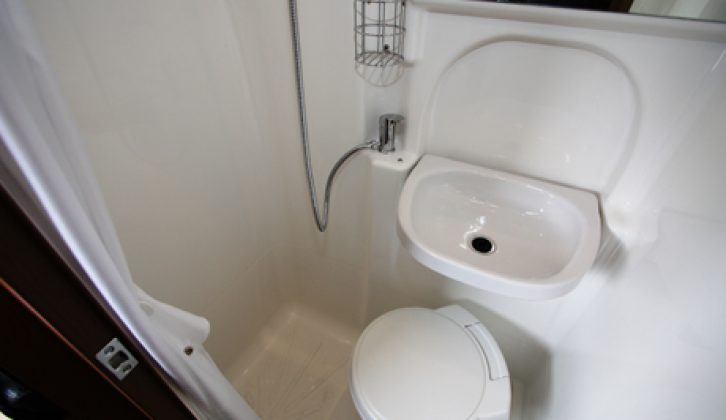 Washroom in the Auto-Trail V-Line 620