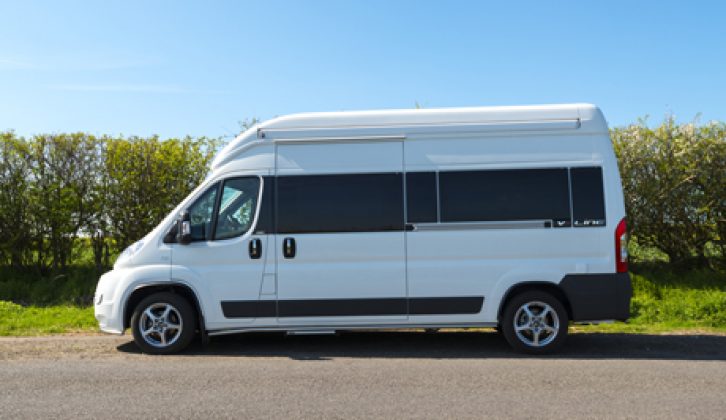 The 2014 Auto-Trail V-Line 610 side view