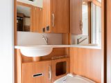 Hymer Exsis t-588 washroom reviewed by the experts at Practical Motorhome