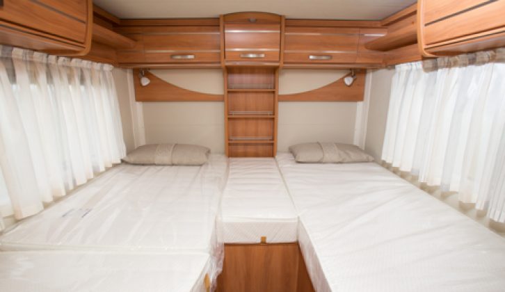 Hymer Exsis t-588 twin beds reviewed by the experts at Practical Motorhome