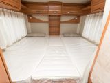 Hymer Exsis t-588 double bed reviewed by the experts at Practical Motorhome