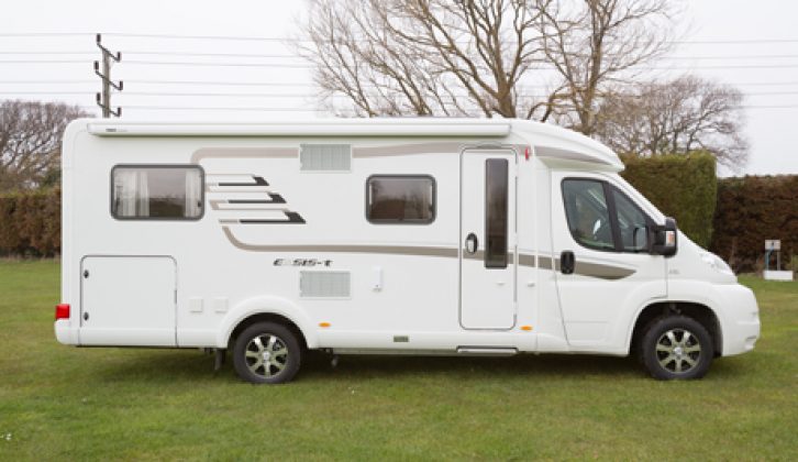 Hymer Exsis t-588 reviewed by the experts at Practical Motorhome