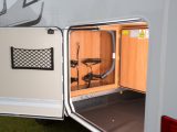 Hymer Exsis t-588 garage storage reviewed by the experts at Practical Motorhome