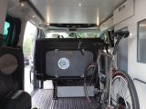Room for your bike in the Wellhouse Ford Terrier Bianco campervan