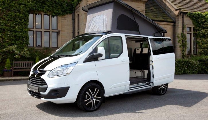The Wellhouse Ford Terrier Bianco is a very smart looking campervan