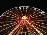 Night time racing is spectacular, the Ferris Wheel gives stunning views