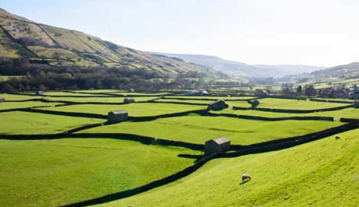 Swaledale is stunning on two or four wheels, or on foot – discover it on your next motorhome holiday in Yorkshire