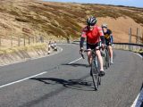 Some cyclists test themselves on the Tour de France Yorkshire route