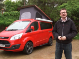 Practical Motorhome reviews the Wellhouse Ford Terrier Rosso with Niall Hampton