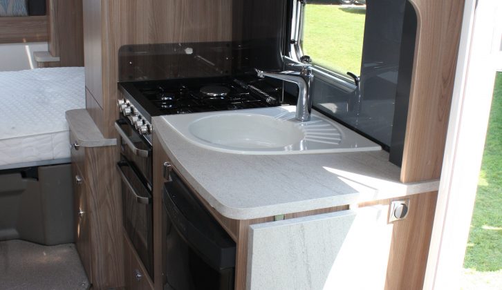 New sinks in the 2015 Swift Esprit range, reports Practical Motorhome