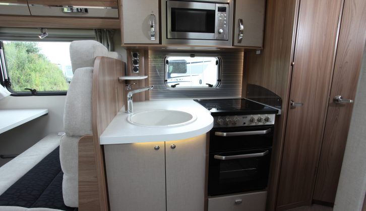 A new, quieter oven and grill in the 2015 Bolero from Swift motorhomes