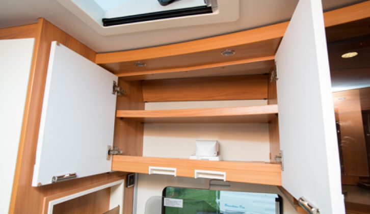 Practical Motorhome discovered many hidden lockers and cubby holes in the Hymer B 798 SL