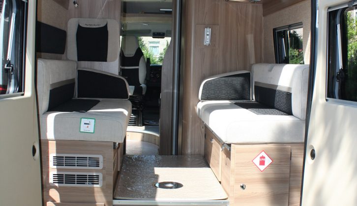 Practical Motorhome inside the 2015 Autocruise Accent