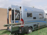 Andy Harris talks downsizing with an owner on The Motorhome Channel