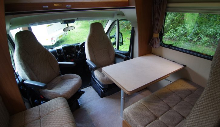 In the Tribute T 720 with the Practical Motorhome review