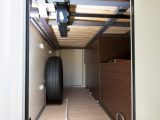 Practical Motorhome's reviewers appreciated the flexibility of the garage in the Benimar Mileo 201