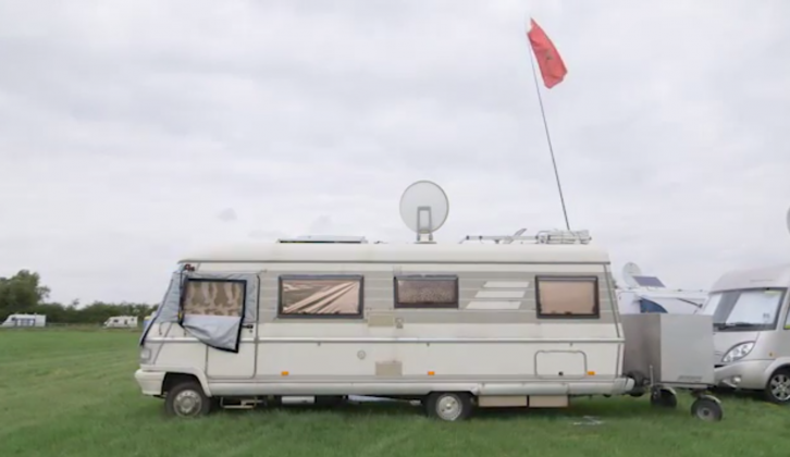 Meet this high mile 1993 Hymer that is still going strong