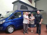 Mr and Mrs Buckett are buying the 100th Ford Terrier Campervan