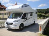Here is the 2015 Knaus Sky Traveller, an overcab motorhome with three model variants