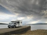 This Marquis dealer special from Swift motorhomes was a hit – the landscape wasn't bad, either