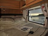 The fixed double in the Swift Lifestyle 664 was a touch small for this motorcaravanner – but look at the fabulous view