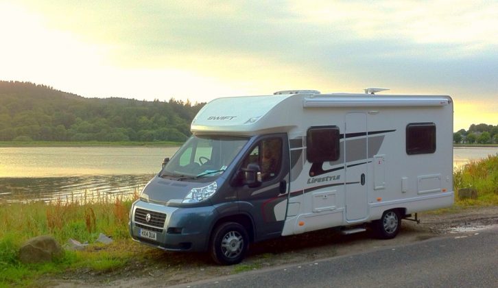 The Swift Lifestyle 664 was easy to drive and easily swallowed all Will's touring and photographic kit