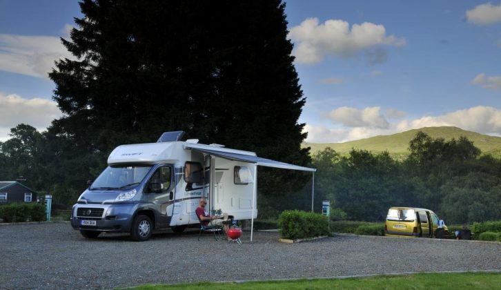 Either on site or wild camping, the Marquis dealer special impressed