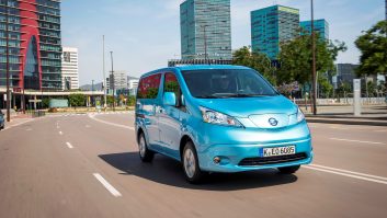 This world first electric campervan is based on the new Nissan e-NV200 electric van
