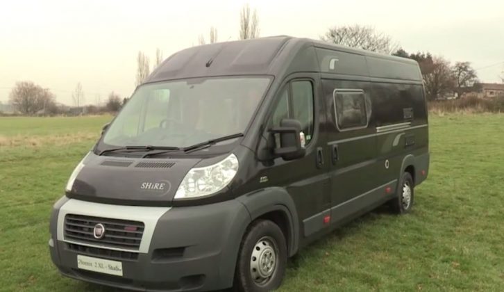 In our TV show on The Motorhome Channel, sponsored by Motorhome Depot, we get inside the award winning Shire Phoenix 2XL Studio