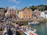 Beautiful Fowey, near St Austell, is worth a trip in your 'van, whatever the month – maybe try motorhome hire this winter and make this your first trip?
