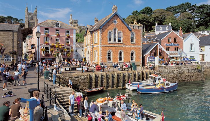 Beautiful Fowey, near St Austell, is worth a trip in your 'van, whatever the month – maybe try motorhome hire this winter and make this your first trip?